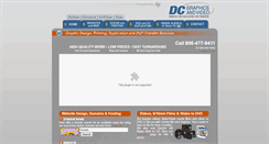 Desktop Screenshot of dcgraphicsandvideo.com